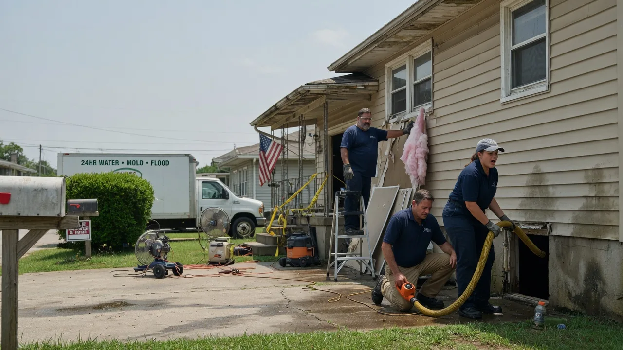 Water Damage Repair in Yorkville, OH near me